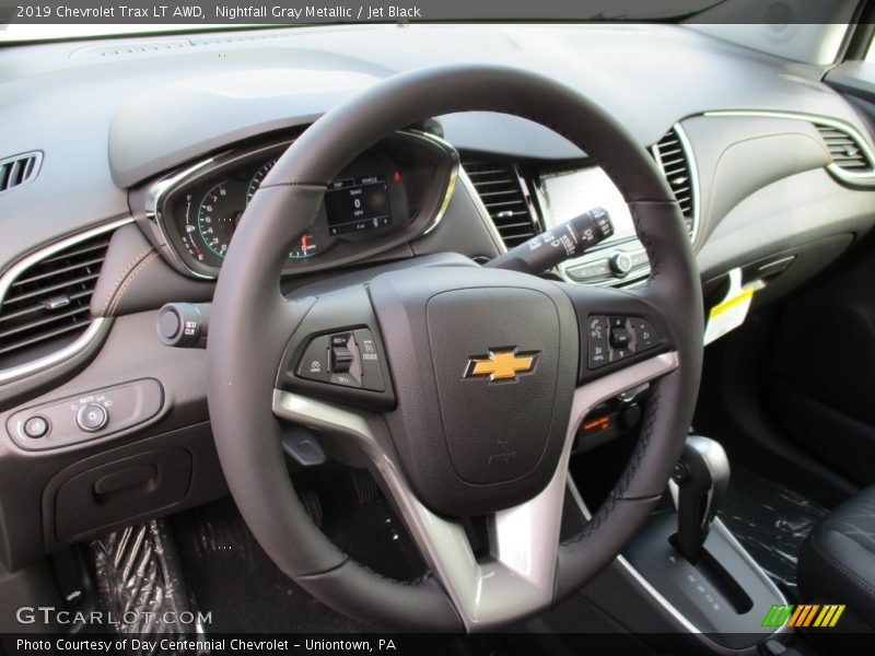 Nightfall Gray Metallic / Jet Black 2019 Chevrolet Trax LT AWD