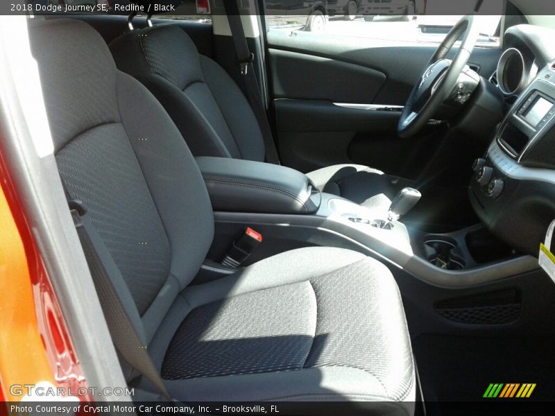 Redline / Black 2018 Dodge Journey SE