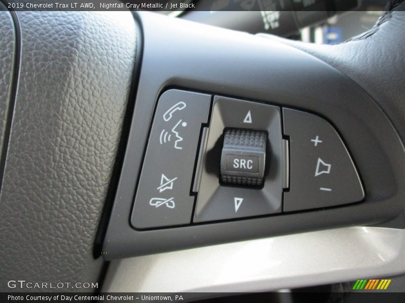 Nightfall Gray Metallic / Jet Black 2019 Chevrolet Trax LT AWD
