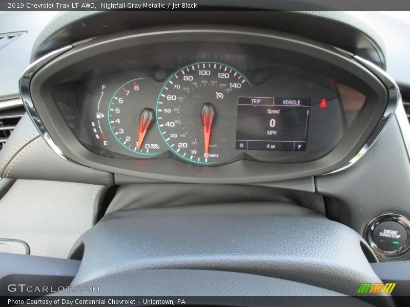 Nightfall Gray Metallic / Jet Black 2019 Chevrolet Trax LT AWD