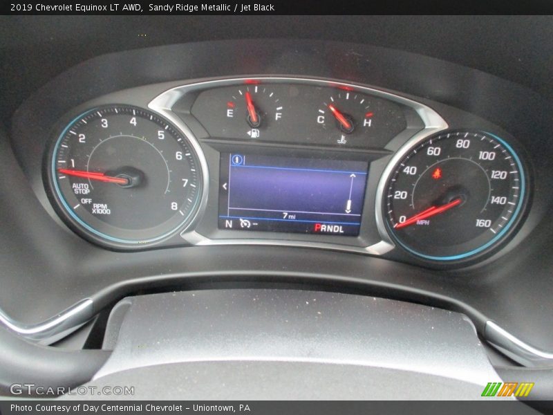 Sandy Ridge Metallic / Jet Black 2019 Chevrolet Equinox LT AWD