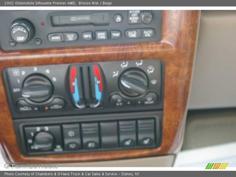 Bronze Mist / Beige 2002 Oldsmobile Silhouette Premier AWD