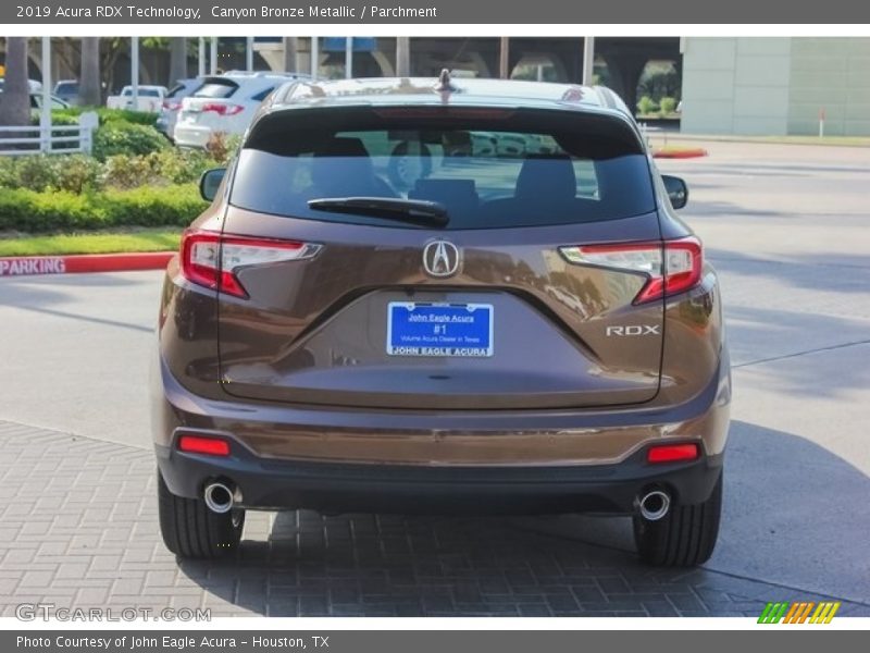 Canyon Bronze Metallic / Parchment 2019 Acura RDX Technology