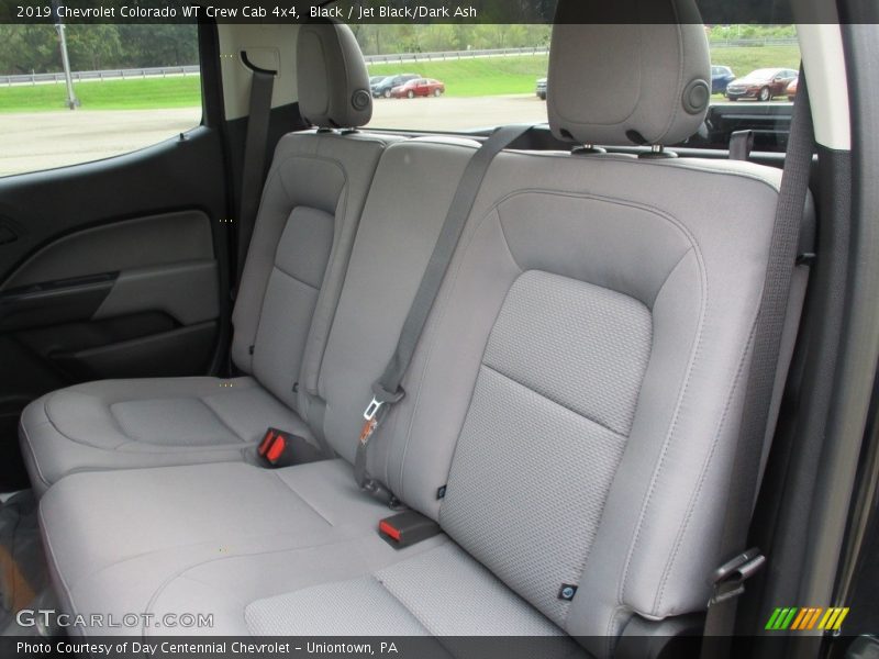 Rear Seat of 2019 Colorado WT Crew Cab 4x4