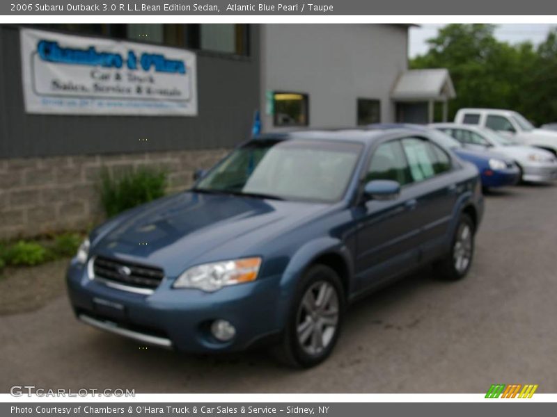 Atlantic Blue Pearl / Taupe 2006 Subaru Outback 3.0 R L.L.Bean Edition Sedan