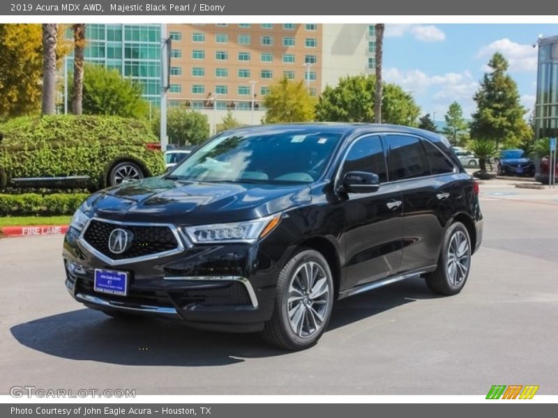 Majestic Black Pearl / Ebony 2019 Acura MDX AWD