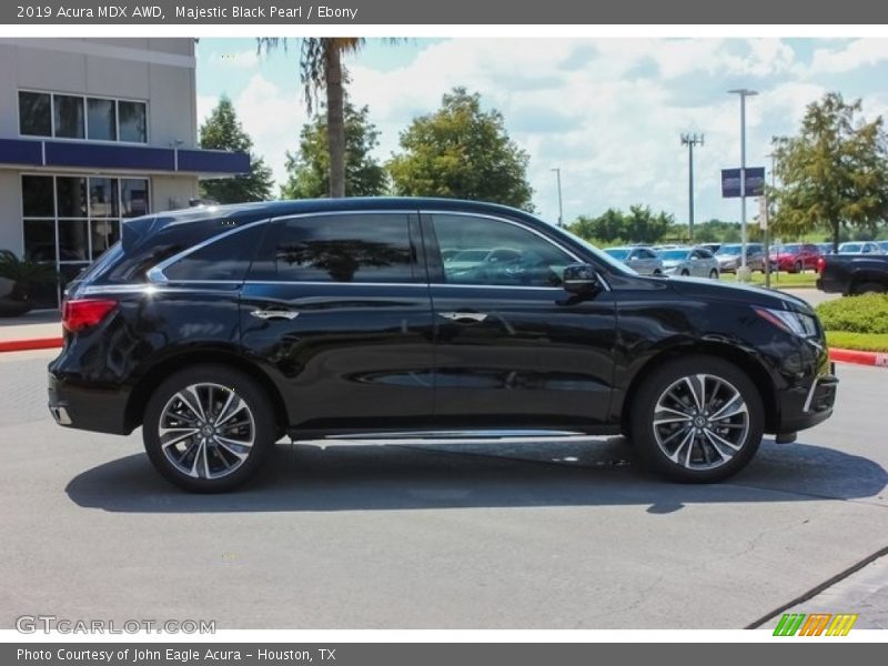 Majestic Black Pearl / Ebony 2019 Acura MDX AWD
