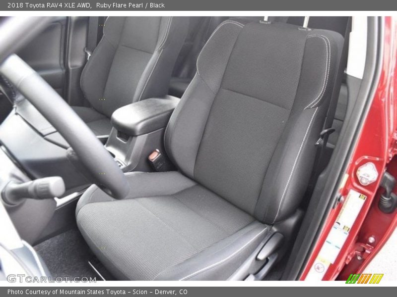 Ruby Flare Pearl / Black 2018 Toyota RAV4 XLE AWD