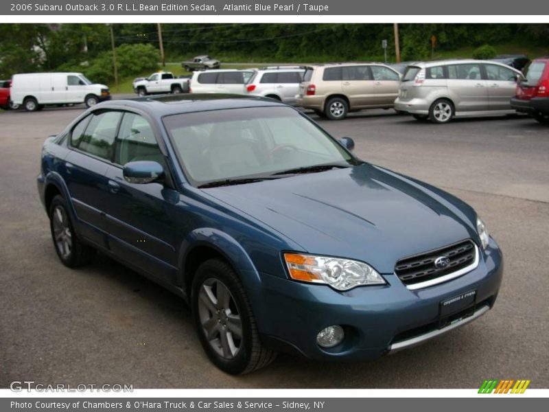 Atlantic Blue Pearl / Taupe 2006 Subaru Outback 3.0 R L.L.Bean Edition Sedan