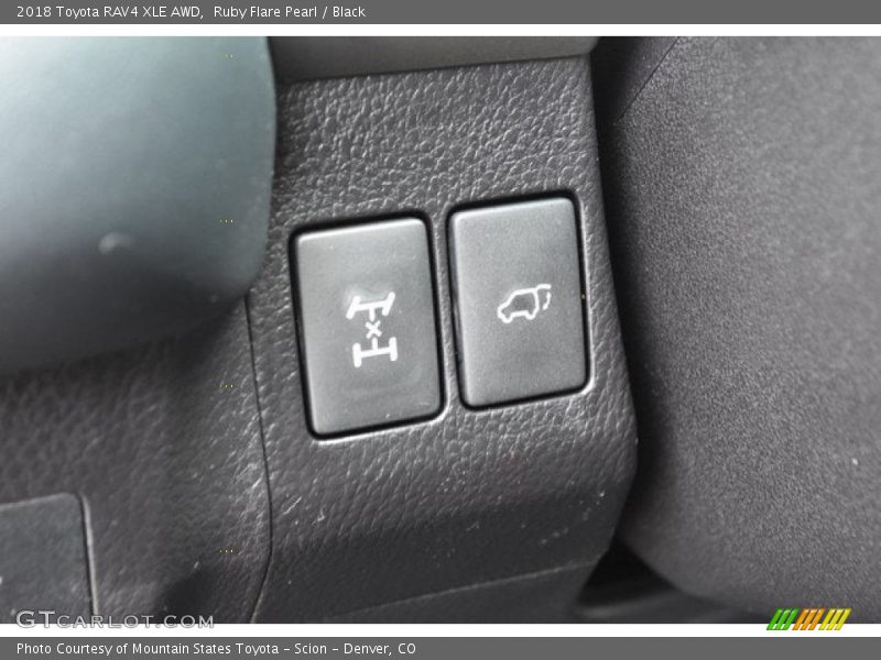 Ruby Flare Pearl / Black 2018 Toyota RAV4 XLE AWD