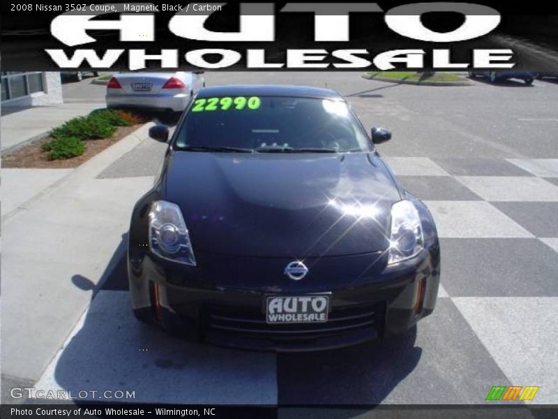 Magnetic Black / Carbon 2008 Nissan 350Z Coupe