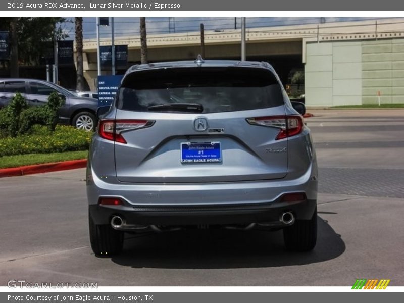 Lunar Silver Metallic / Espresso 2019 Acura RDX Advance