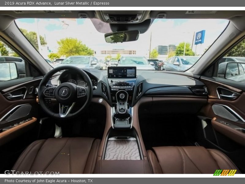 Lunar Silver Metallic / Espresso 2019 Acura RDX Advance