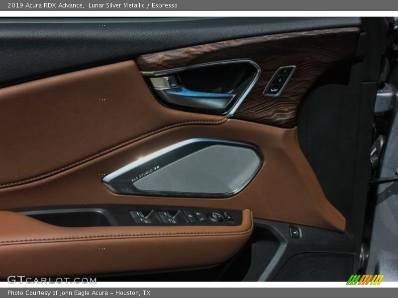 Lunar Silver Metallic / Espresso 2019 Acura RDX Advance