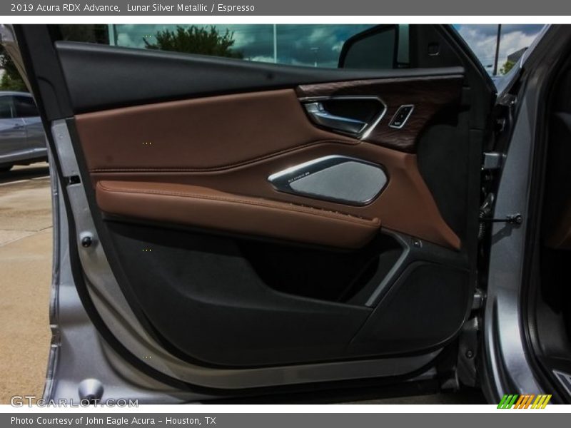 Lunar Silver Metallic / Espresso 2019 Acura RDX Advance
