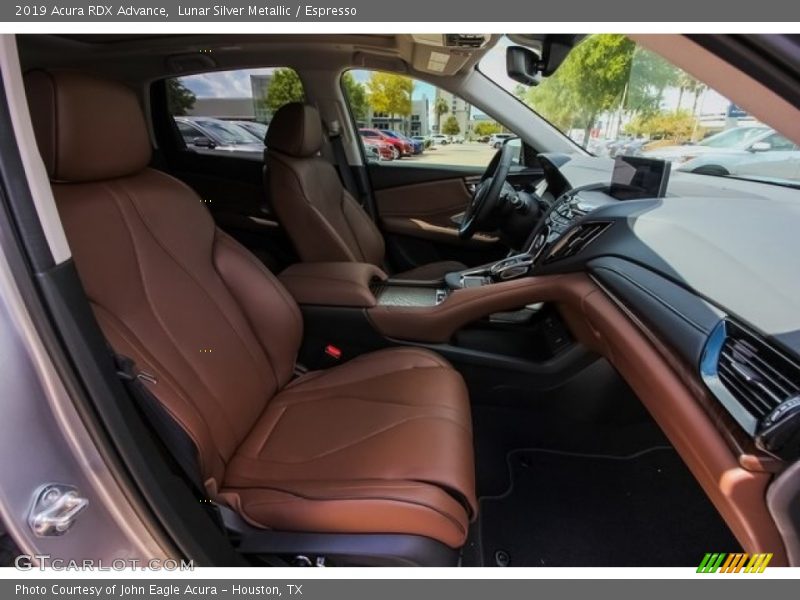Lunar Silver Metallic / Espresso 2019 Acura RDX Advance