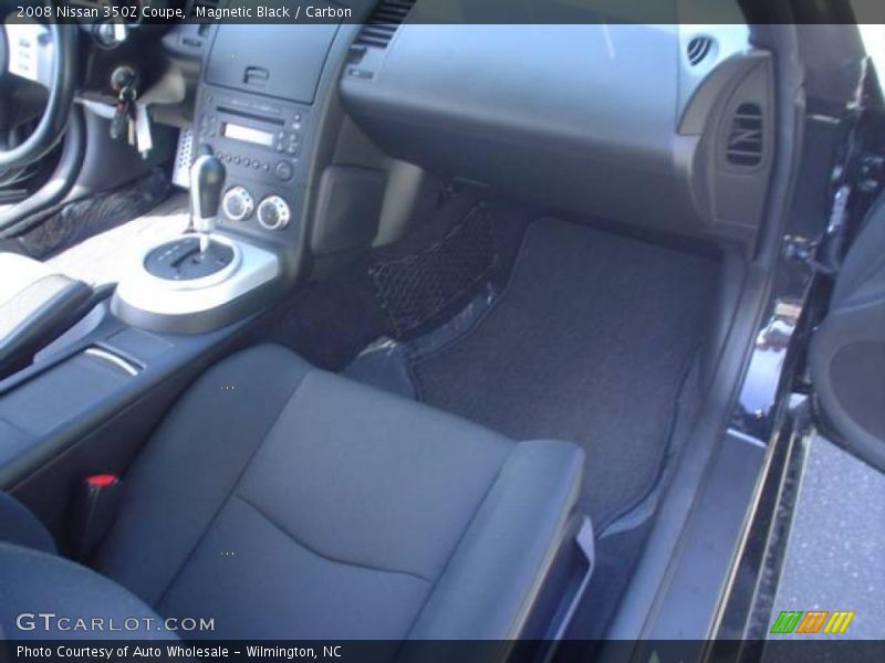 Magnetic Black / Carbon 2008 Nissan 350Z Coupe