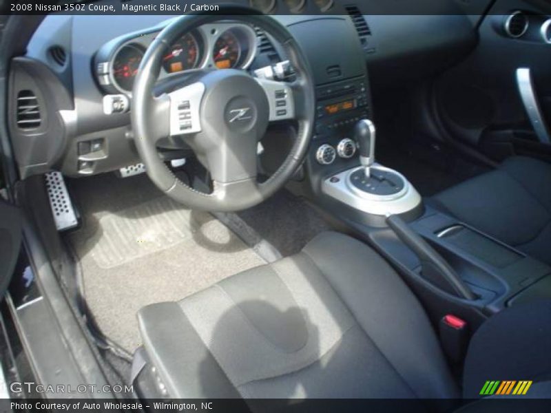 Magnetic Black / Carbon 2008 Nissan 350Z Coupe
