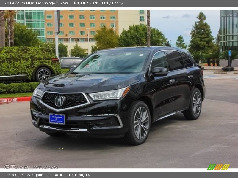 Majestic Black Pearl / Ebony 2019 Acura MDX Technology SH-AWD