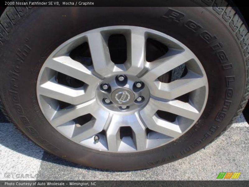 Mocha / Graphite 2008 Nissan Pathfinder SE V8