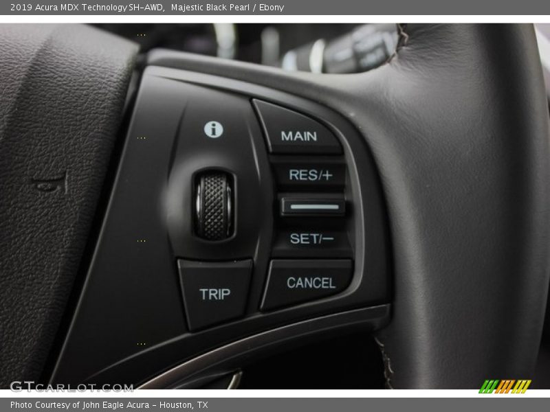 Majestic Black Pearl / Ebony 2019 Acura MDX Technology SH-AWD