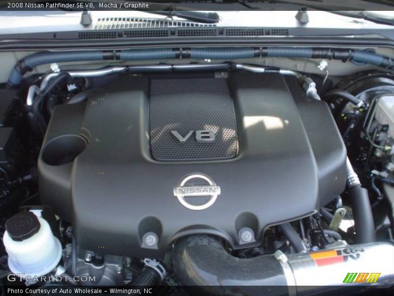 Mocha / Graphite 2008 Nissan Pathfinder SE V8