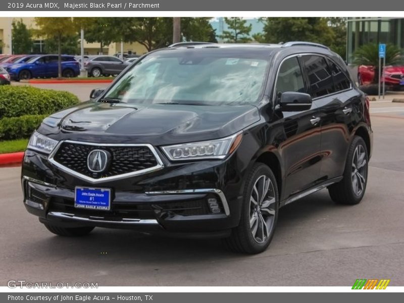Majestic Black Pearl / Parchment 2019 Acura MDX