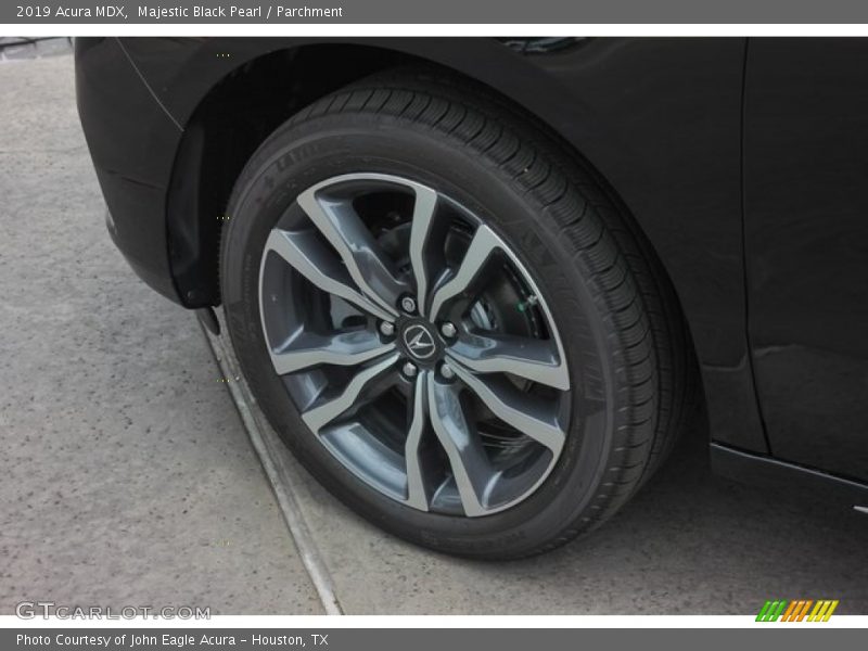 Majestic Black Pearl / Parchment 2019 Acura MDX