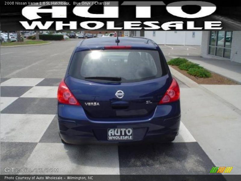 Blue Onyx / Charcoal 2008 Nissan Versa 1.8 SL Hatchback