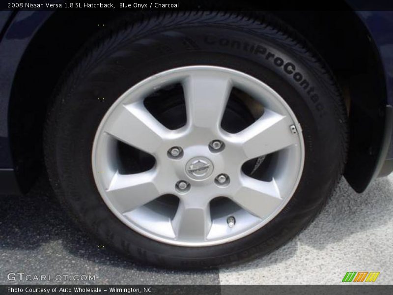 Blue Onyx / Charcoal 2008 Nissan Versa 1.8 SL Hatchback