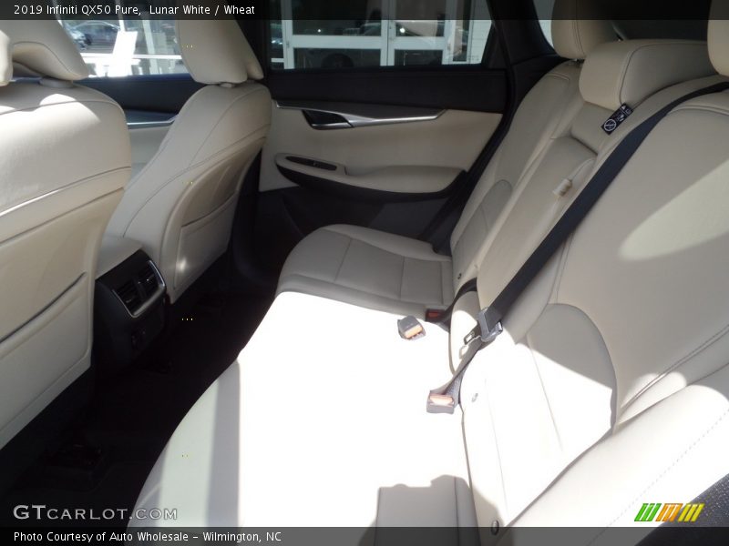 Rear Seat of 2019 QX50 Pure