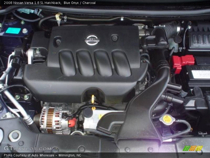 Blue Onyx / Charcoal 2008 Nissan Versa 1.8 SL Hatchback