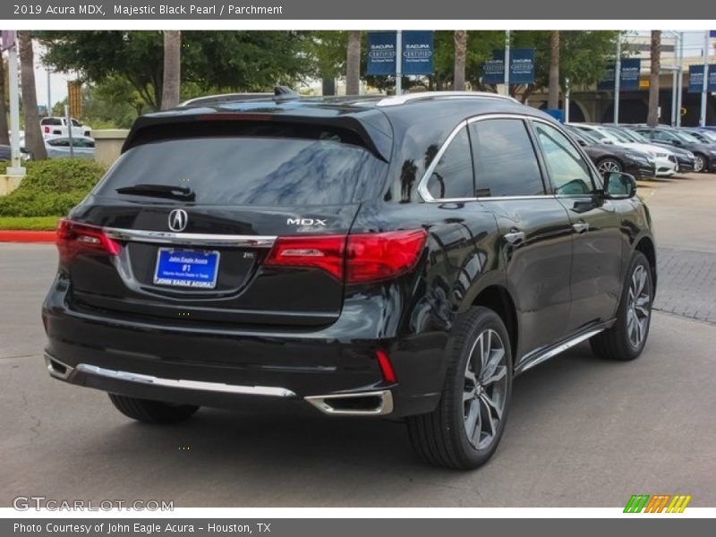 Majestic Black Pearl / Parchment 2019 Acura MDX