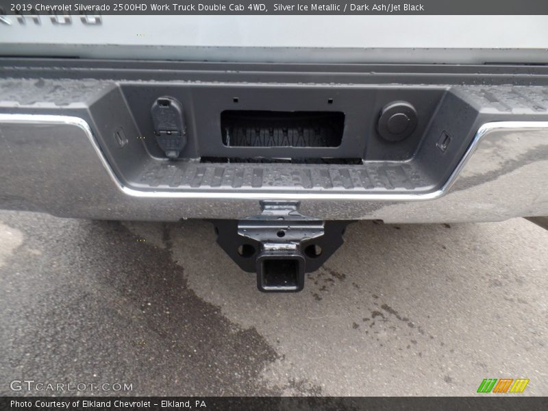 Silver Ice Metallic / Dark Ash/Jet Black 2019 Chevrolet Silverado 2500HD Work Truck Double Cab 4WD