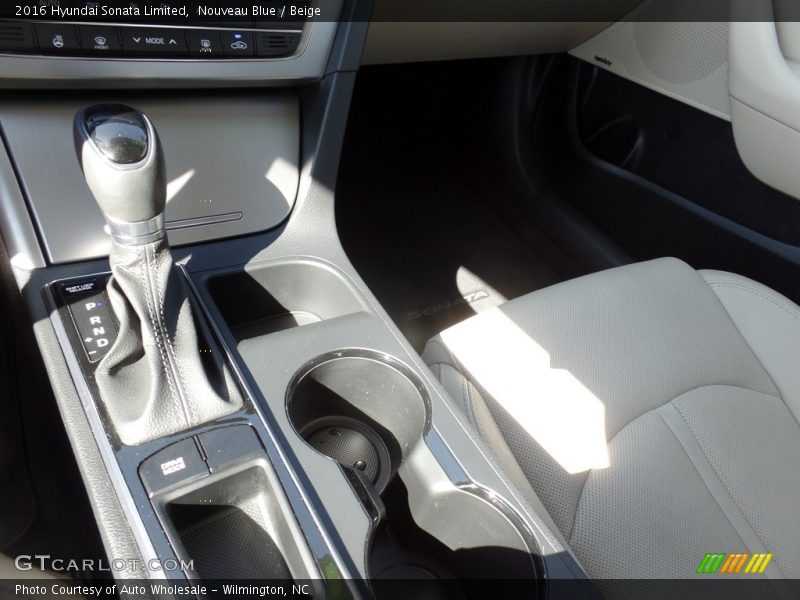 Nouveau Blue / Beige 2016 Hyundai Sonata Limited