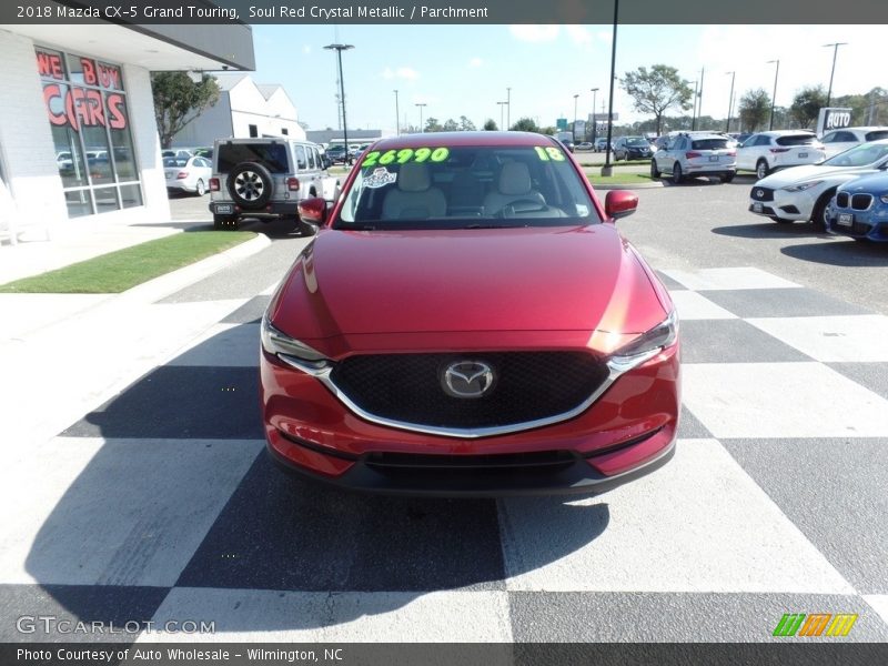 Soul Red Crystal Metallic / Parchment 2018 Mazda CX-5 Grand Touring