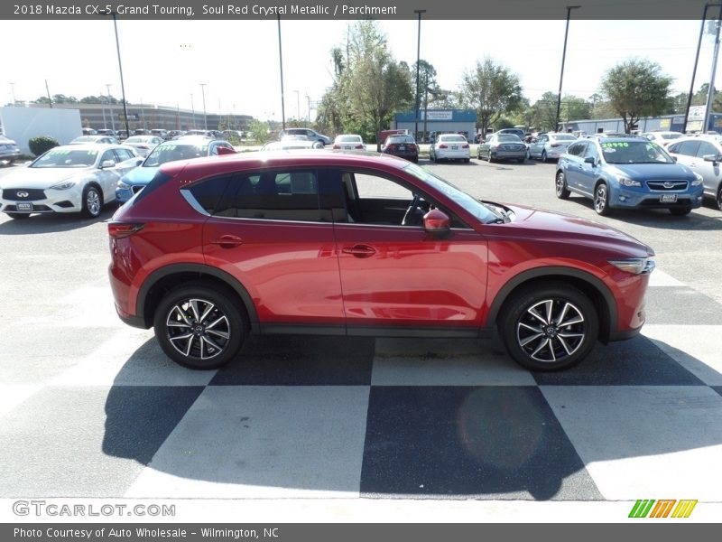 Soul Red Crystal Metallic / Parchment 2018 Mazda CX-5 Grand Touring
