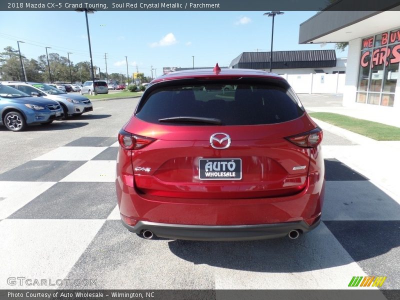 Soul Red Crystal Metallic / Parchment 2018 Mazda CX-5 Grand Touring