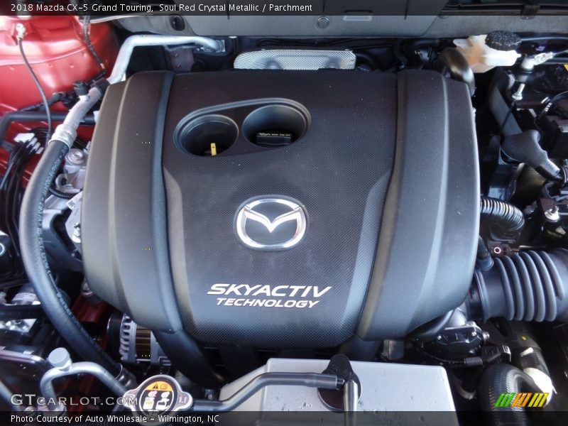 Soul Red Crystal Metallic / Parchment 2018 Mazda CX-5 Grand Touring
