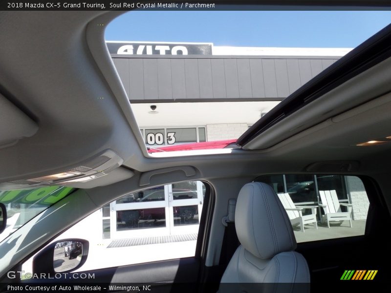 Soul Red Crystal Metallic / Parchment 2018 Mazda CX-5 Grand Touring