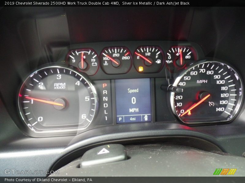  2019 Silverado 2500HD Work Truck Double Cab 4WD Work Truck Double Cab 4WD Gauges