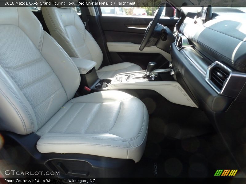Soul Red Crystal Metallic / Parchment 2018 Mazda CX-5 Grand Touring