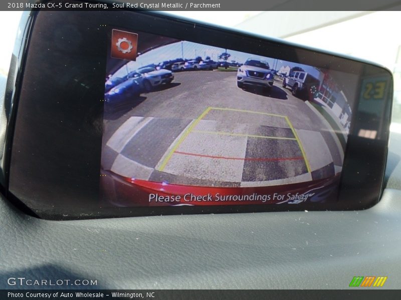 Soul Red Crystal Metallic / Parchment 2018 Mazda CX-5 Grand Touring
