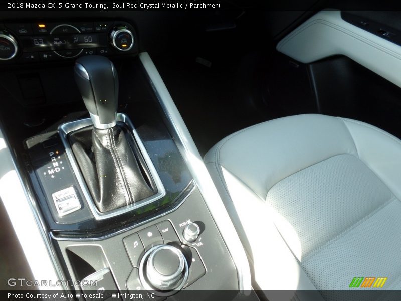 Soul Red Crystal Metallic / Parchment 2018 Mazda CX-5 Grand Touring