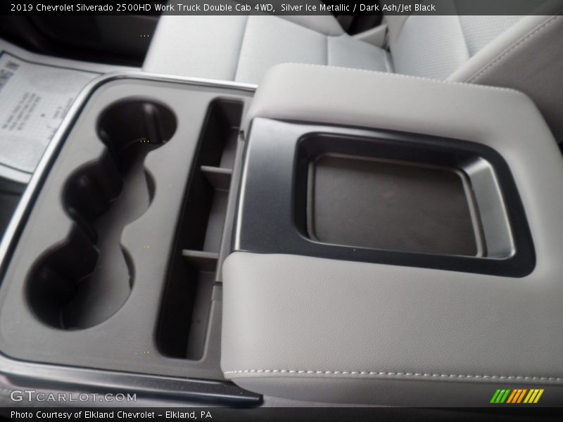 Silver Ice Metallic / Dark Ash/Jet Black 2019 Chevrolet Silverado 2500HD Work Truck Double Cab 4WD