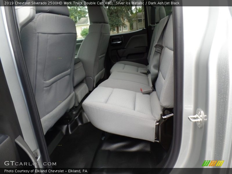 Silver Ice Metallic / Dark Ash/Jet Black 2019 Chevrolet Silverado 2500HD Work Truck Double Cab 4WD