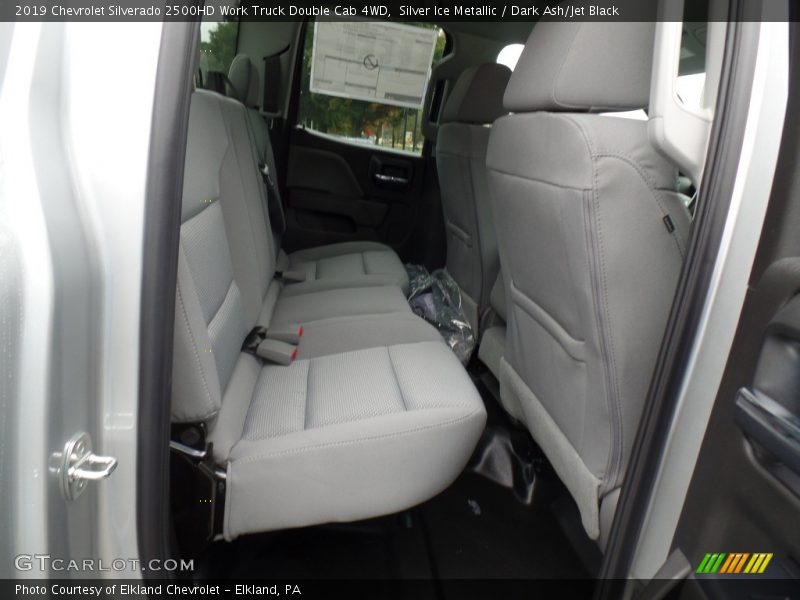 Silver Ice Metallic / Dark Ash/Jet Black 2019 Chevrolet Silverado 2500HD Work Truck Double Cab 4WD