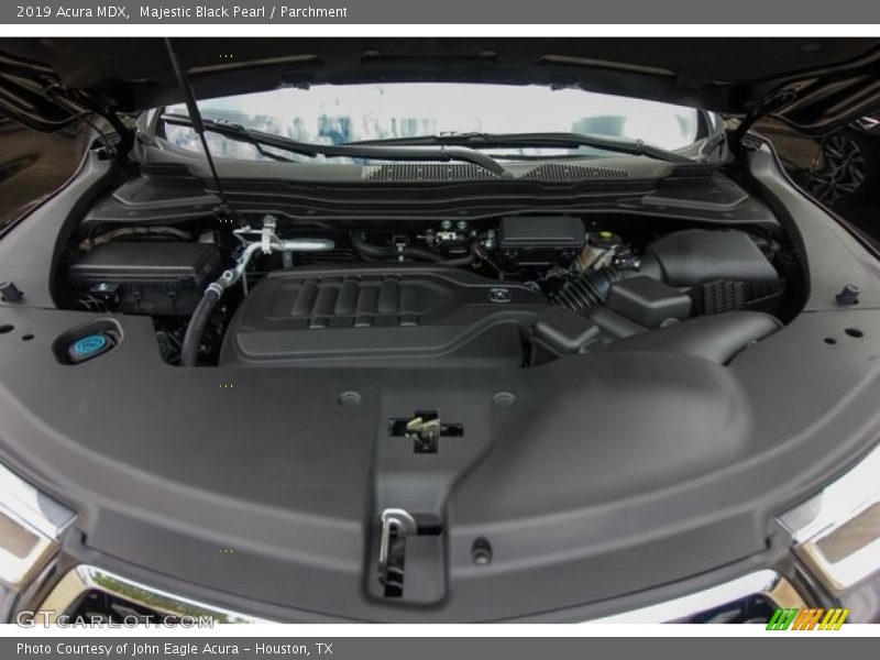 Majestic Black Pearl / Parchment 2019 Acura MDX