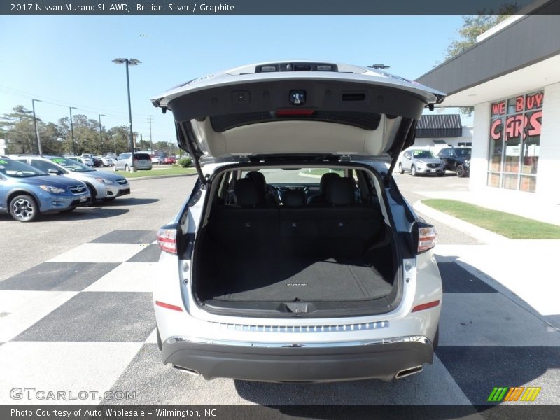 Brilliant Silver / Graphite 2017 Nissan Murano SL AWD