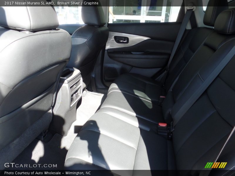 Brilliant Silver / Graphite 2017 Nissan Murano SL AWD